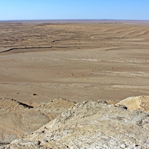 Sargardani longitudinal sand dunes